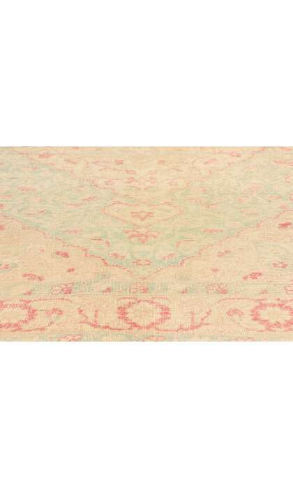 4 x 7 Distressed Vintage Muted Turkish Sivas Rug 53471