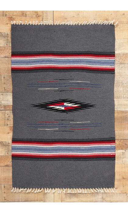 3 x 5 Vintage New Mexico Chimayo Rug 78790
