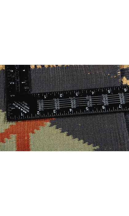 3 x 5 Vintage Oltenian Romanian Bird Kilim Rug 78789