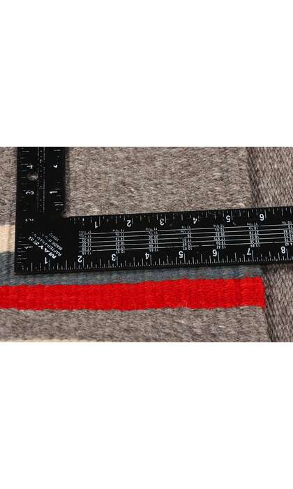 2 x 5 Vintage Rio Grande Chimayo Banded Blanket 78791