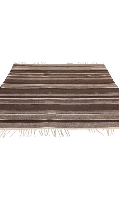 4 x 6 Vintage Rio Grande Chimayo Banded Blanket 78793