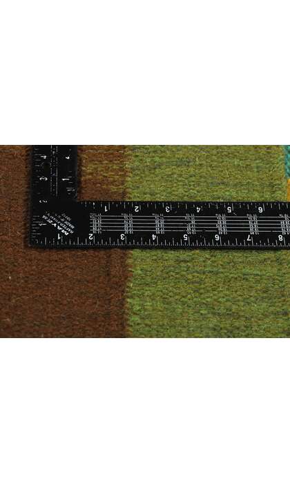 4 x 3 Signed Vintage Swedish Pictorial Rollakan Rug 78826