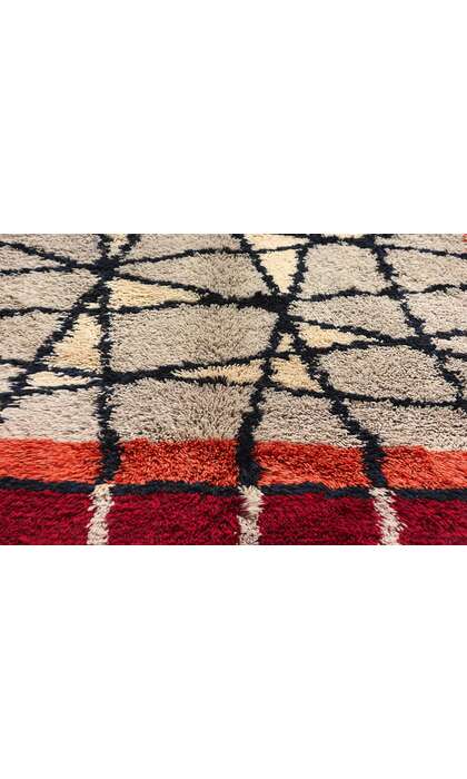 4 x 7 Ulla Kronlof Vintage Swedish Rya Rug 78278