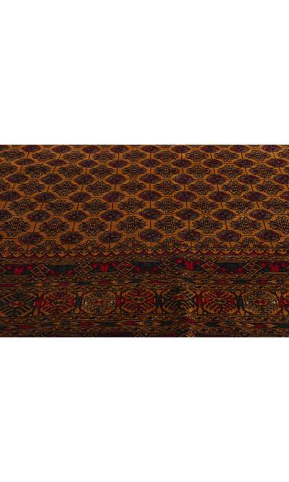 6 x 9 Vintage Turkoman Afghan Rug 78811