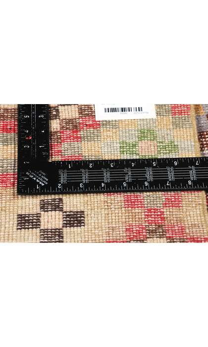 4 x 7 Zeki Muren Distressed Vintage Turkish Sivas Rug 53283