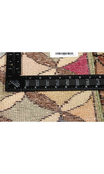 4 x 7 Zeki Muren Distressed Vintage Turkish Sivas Rug 53325