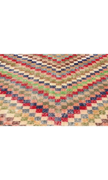 5 x 8 Zeki Muren Vintage Turkish Sivas Rug 53308