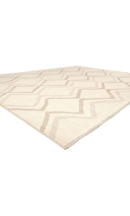 12 x 15 Organic Modern Zigzag Moroccan Rug 81082