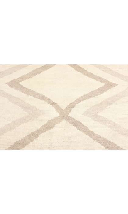 12 x 15 Organic Modern Zigzag Moroccan Rug 81082