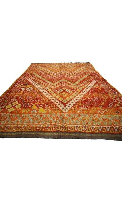 6 x 10 Vintage Beni MGuild Moroccan Rug 74729