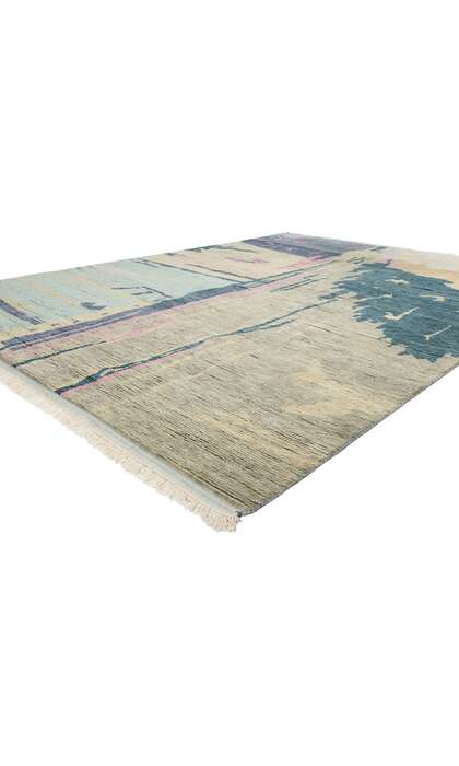 9 x 12 Abstract Biophilic Moroccan Rug 31275