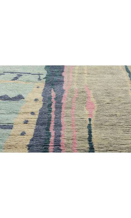 9 x 12 Abstract Biophilic Moroccan Rug 31275