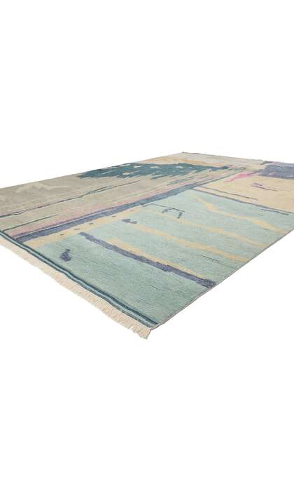 9 x 12 Abstract Biophilic Moroccan Rug 31280