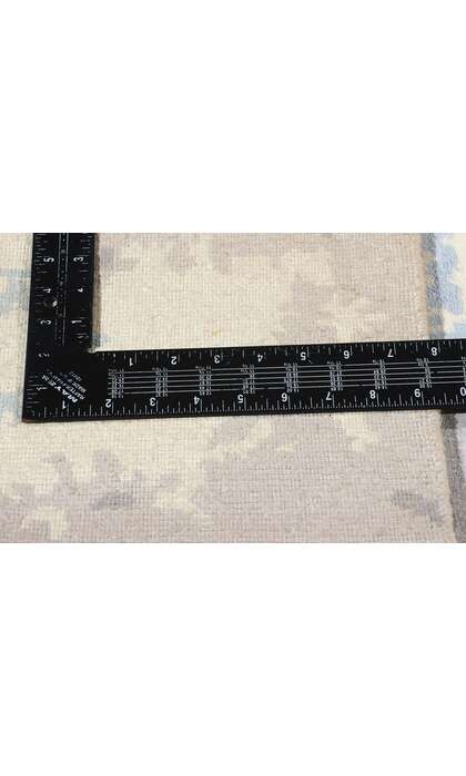 7 x 10 Contemporary Abstract Erased Damask Rug 31138