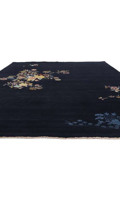 10 x 13 Modern Blue Chinese Art Deco Rug 31318