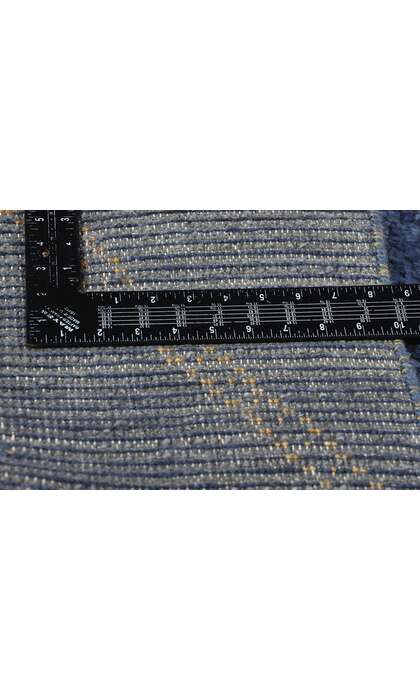 8 x 11 Modern Tribal Dark Blue Moroccan Rug 31222