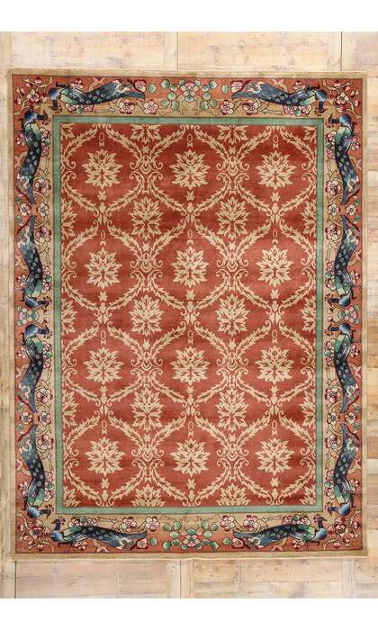 9 x 12 Modern Chinese Art Deco Rug 31323