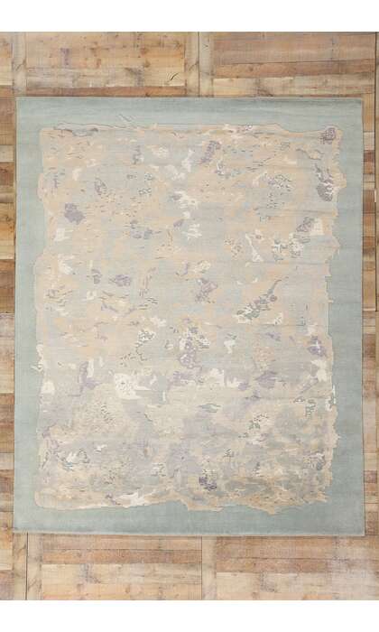 8 x 10 Contemporary Abstract Biophilic Design Rug 31133