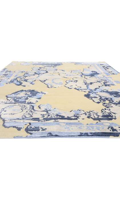9 x 12 Contemporary Abstract High-Low Rug 31045
