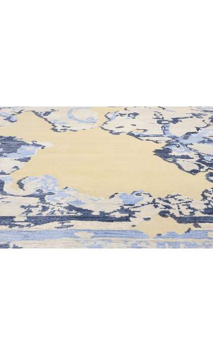 9 x 12 Contemporary Abstract High-Low Rug 31045