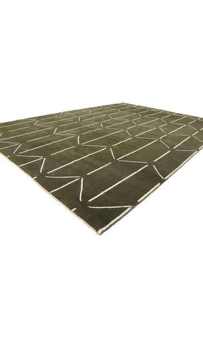 9 x 12 Modern Geometric High-Low Rug 31185
