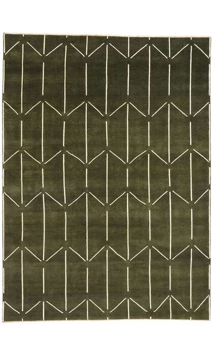 9 x 12 Modern Geometric High-Low Rug 31185