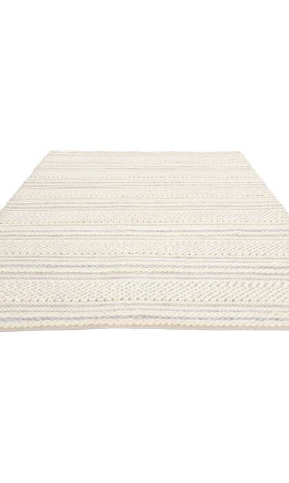 5 x 8 Moroccan Textured High-Low Kilim Rug 31038