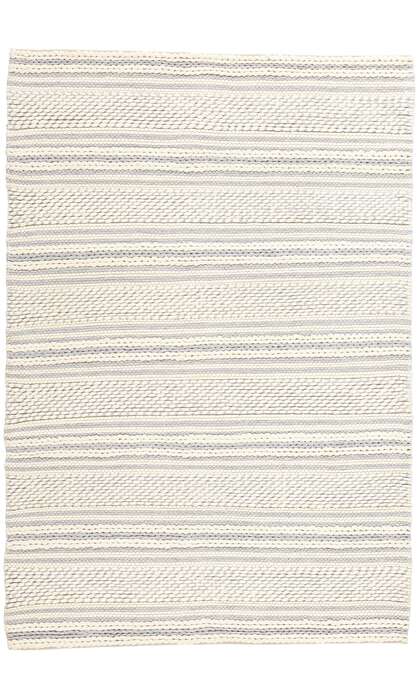 5 x 8 Moroccan Textured High-Low Kilim Rug 31038