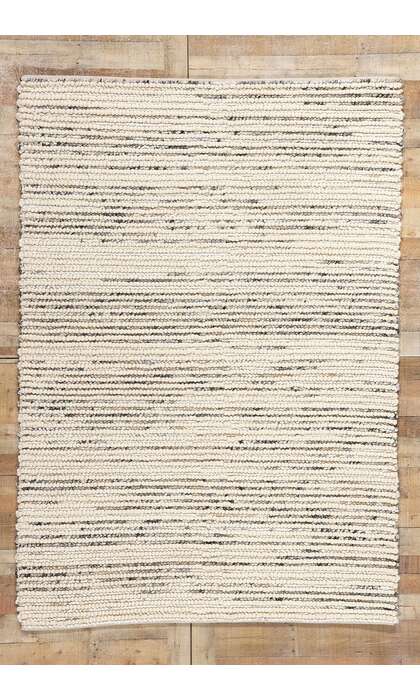 ​​6 x 8 Moroccan Textured High-Low Kilim Rug 31040​