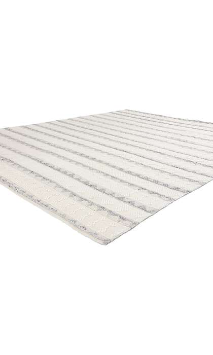 8 x 10 Moroccan Textured High-Low Kilim Rug 31035