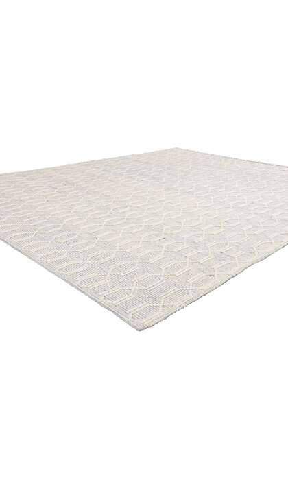 8 x 10 Moroccan Textured High-Low Kilim Rug 31036