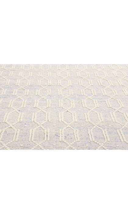 8 x 10 Moroccan Textured High-Low Kilim Rug 31036