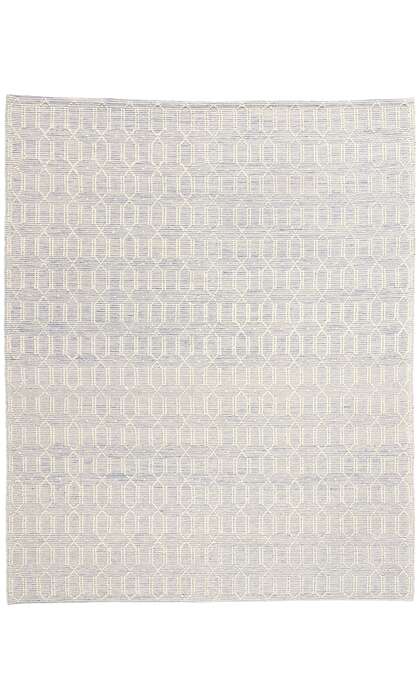 8 x 10 Moroccan Textured High-Low Kilim Rug 31036