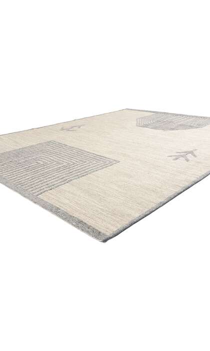 8 x 10 Modern Tribal Moroccan High-Low Rug 31258