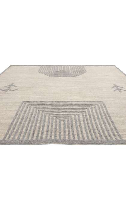 8 x 10 Modern Tribal Moroccan High-Low Rug 31258