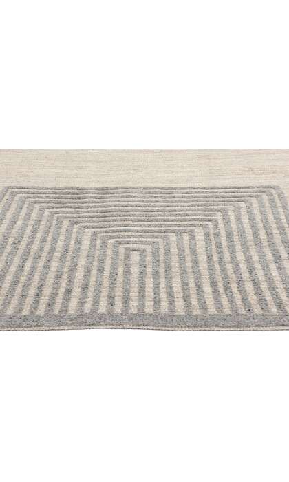 8 x 10 Modern Tribal Moroccan High-Low Rug 31258