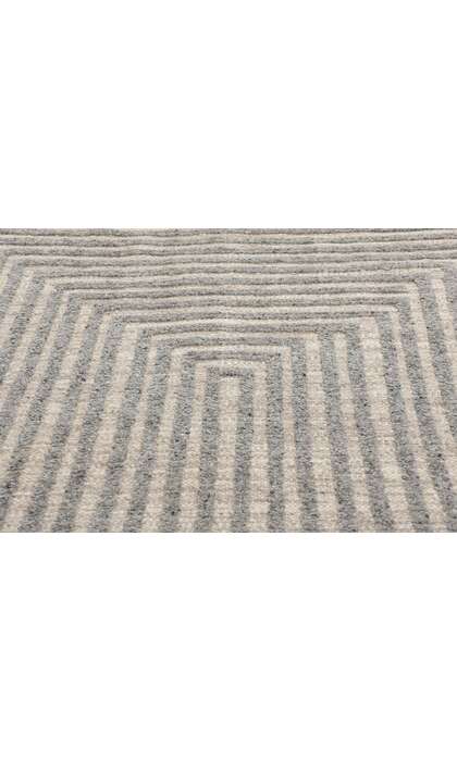 8 x 10 Modern Tribal Moroccan High-Low Rug 31258