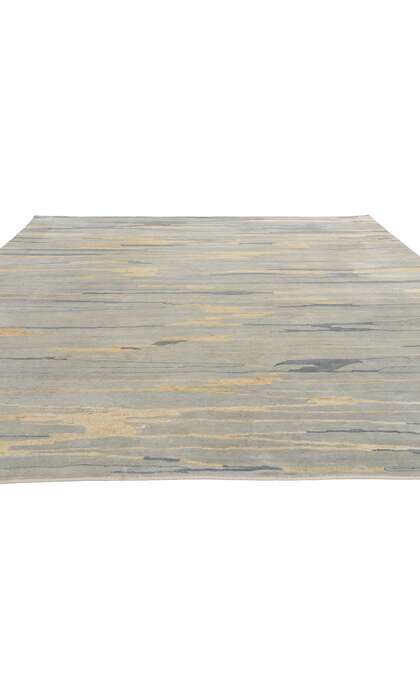 8 x 10 Contemporary Abstract Seaside Biophilic Rug 31145