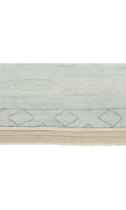8 x 10 Light Blue Bohemian Moroccan Rug 31244