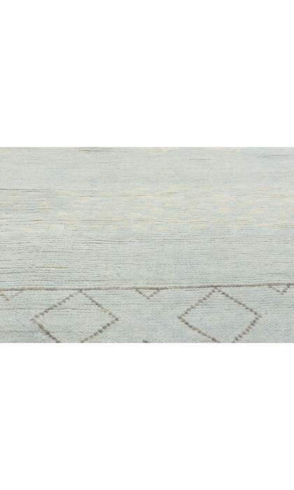 8 x 10 Light Blue Bohemian Moroccan Rug 31244