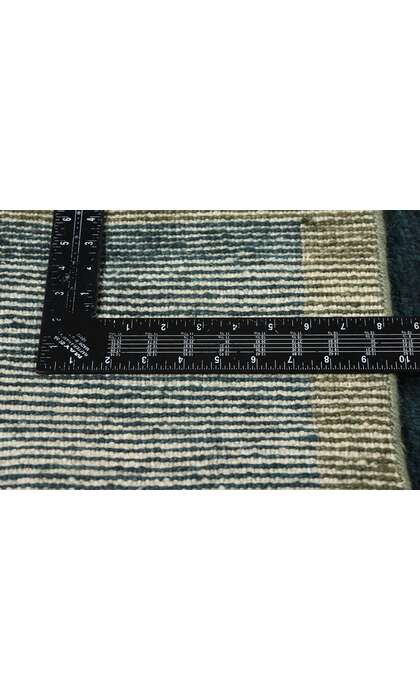 12 x 14 Modern Dark Teal Moroccan Rug 31325