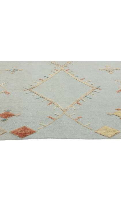 8 x 10 Modern Tribal Moroccan High-Low Rug 31262