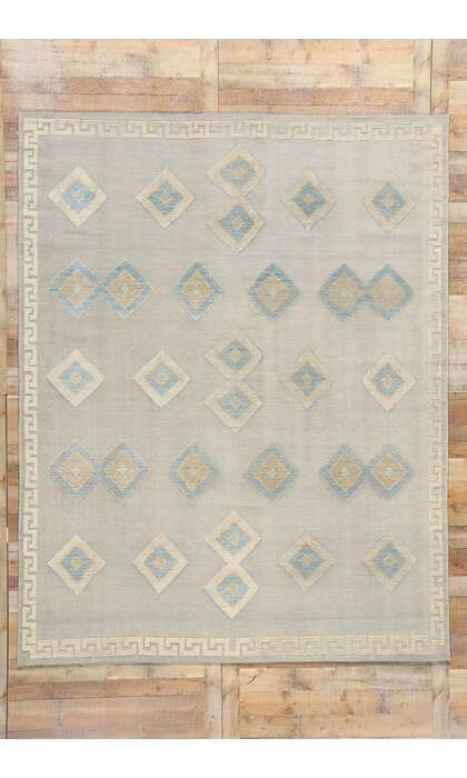 8 x 10 Modern Tribal Moroccan High-Low Rug 31256