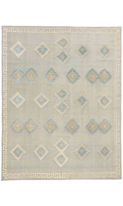 8 x 10 Modern Tribal Moroccan High-Low Rug 31256