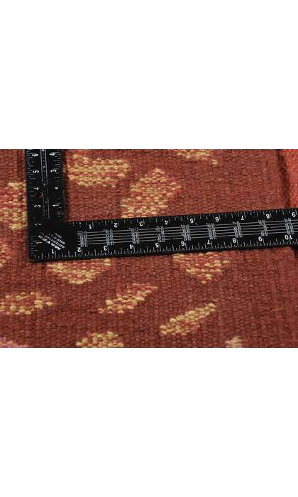 10 x 12 Modern Moser Mushroom Biophilic Kilim Rug 31099