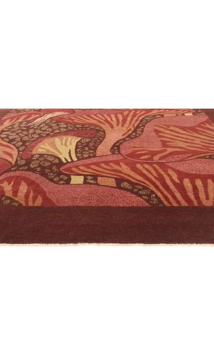 9 x 12 Modern Moser Mushroom Biophilic Rug 31092