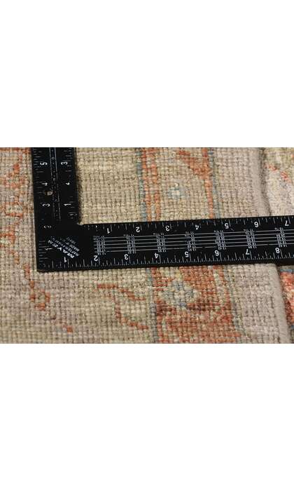 10 x 14 Modern Earth-Tone Oushak Rug 31078