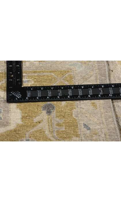 ​9 x 12 Modern Earth-Tone Oushak Rug 31054