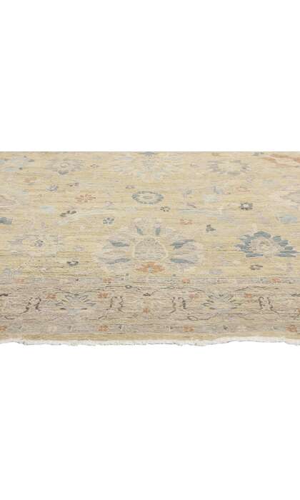 9 x 12 Modern Earth-Tone Oushak Rug 31056
