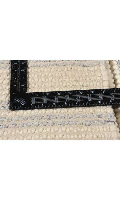 6 x 8 Modern Striped Textured Rug 31049